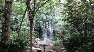 ものすごく広い敷地の公園でした。