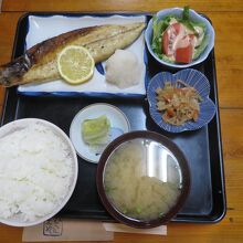 飛駒家の焼魚定食