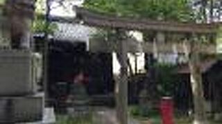 勝海舟ゆかりの社