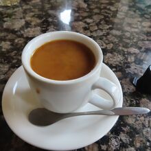 珈琲、定食に付いています