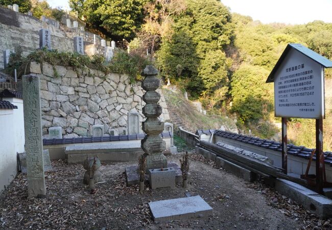 河野通直の墓