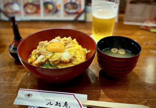 『こだわりの親子丼（全国丼グランプリ、2年連続金賞受賞）』を食べてみる～（八起庵／神楽坂）