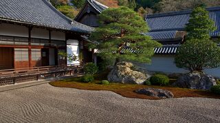 方丈庭園でゆっくり
