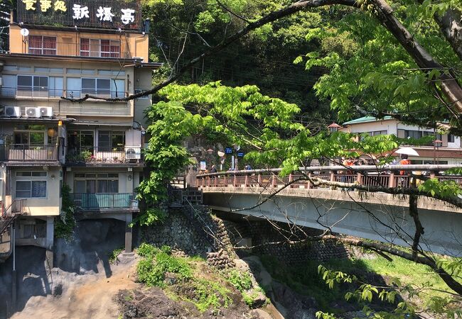 橋から吉田川の眺めが良い