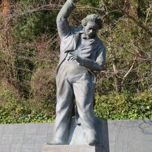 ベートーベンの像もあります