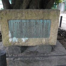 不動公園の歴史を記した記念碑です。不動公園の概要が解ります。