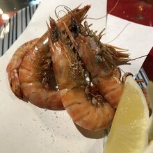 石垣産車エビの塩焼き