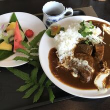 映えそうなカレーセット