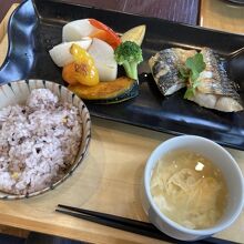 この後にまた、控えているので、ヘルシーメニューにしました｡