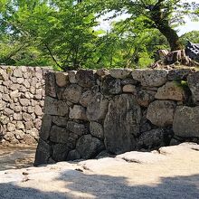「打込みハギ」の石垣