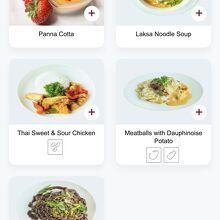 料理はスマホでオーダー