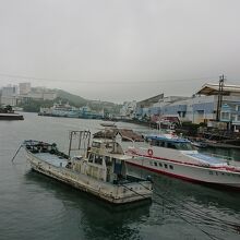 鳥羽水族館のテラスから