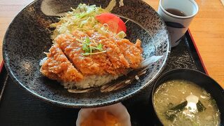 味噌カツ丼、満足