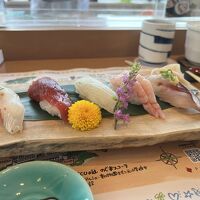 ランチコースに含まれるお寿司