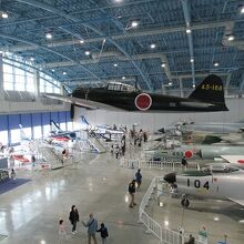 実物機展示