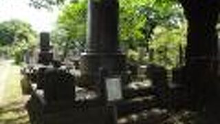 不思議な形をしたお墓です。