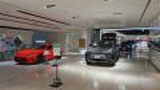 最新モデルが展示