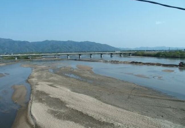 宍道湖に注ぐ大きな川