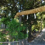 歴史を風格を感じられる立派な神社