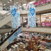 JR呉駅に隣接したショッピングモール