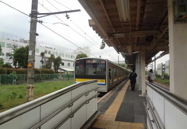 無人駅ですが　バリアフリ－対応です。