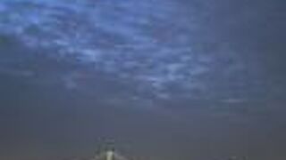 ライトアップされた「明石海峡大橋」を 眺めながら…