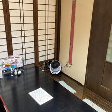 個室の様子です