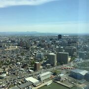 県内トップの高さの眺望