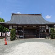 錫杖井戸がある徳城寺