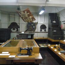 岩槻郷土資料館の内部です。かなり多くの展示物があります。