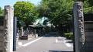 吉祥寺の中心市街地にあるお寺