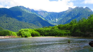 早朝の、大正池に霧が立ち込めた光景を次回は見たいです!