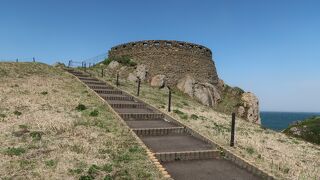 太平洋が一望できる旧日本軍の軍事施設