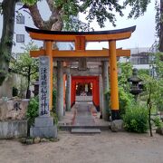 櫛田神社の境内にある