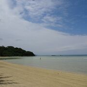 海がきれいな浅瀬ビーチ