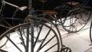貴重な自転車博物館