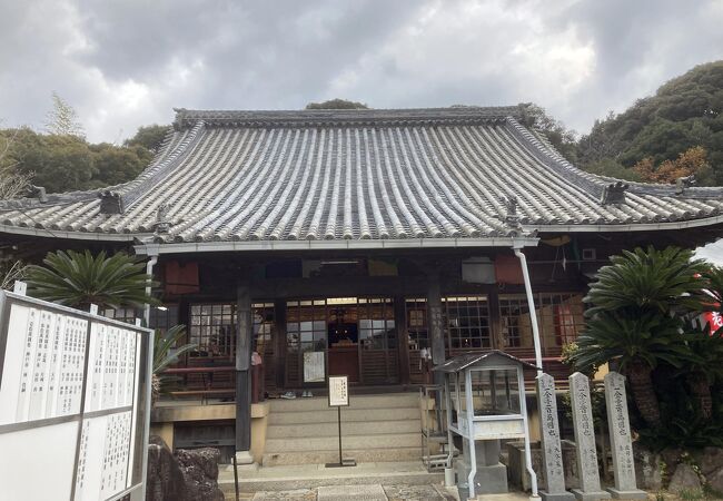 淡路七福神巡りの「寿老人」の寺院です。