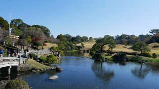 見事な大名庭園
