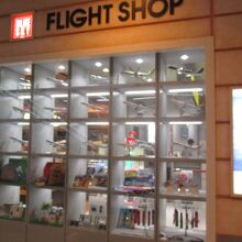 航空機模型もあり