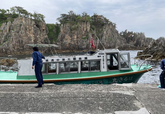 海の中と尖閣湾の景色が両方楽しめます。