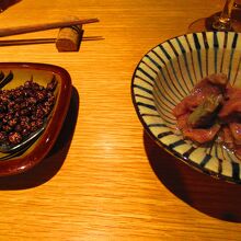 砂肝のコンフィ