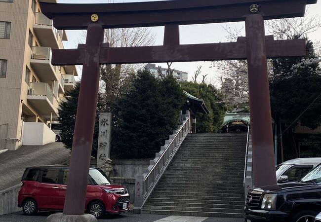 白金氷川神社♪