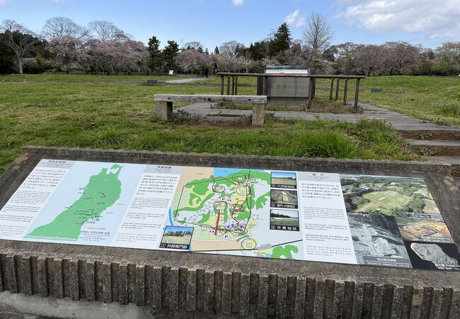 2024年の多賀城創建1300年に向けて再整備中