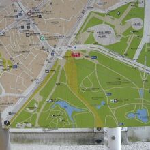 オリンピック会場は公園と代々木第一体育館として姿を変えました