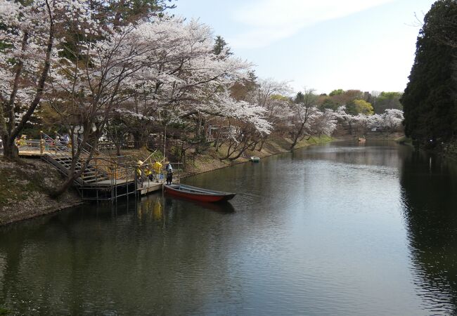 弘前公園中濠観光舟