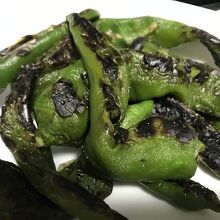 大きなしし唐は100円でした