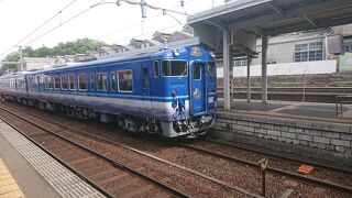 ゆっくりとした観光列車！