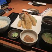 天ぷら定食