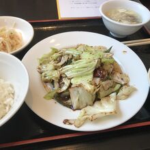 回鍋肉定食