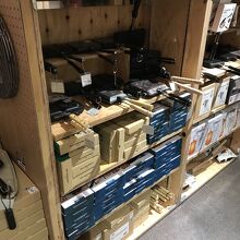 ホットサンドメーカーもたくさん種類がありました